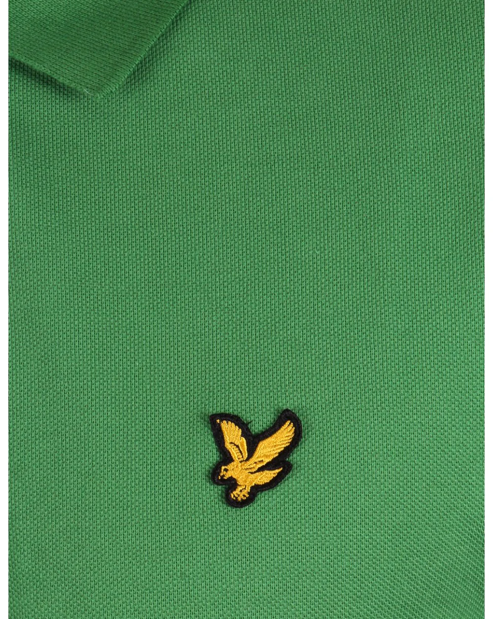 Lyle And Scott Polo Shirt Basil Green - Image 3
