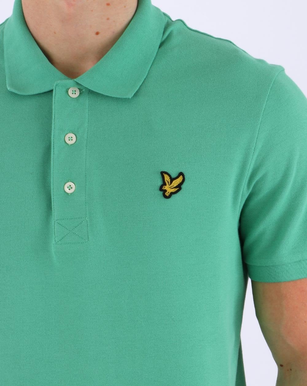 Lyle And Scott Polo Shirt Green - Image 2