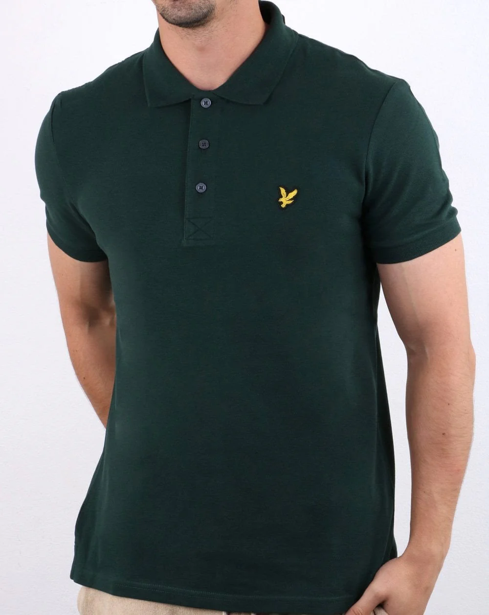 Lyle And Scott Polo Shirt Jade - Image 2