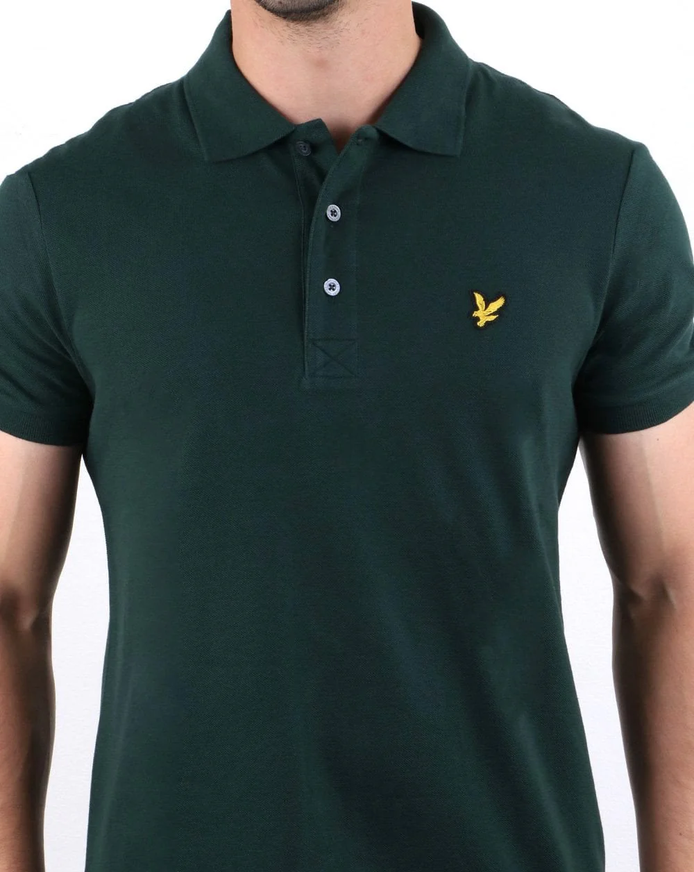 Lyle And Scott Polo Shirt Jade - Image 3