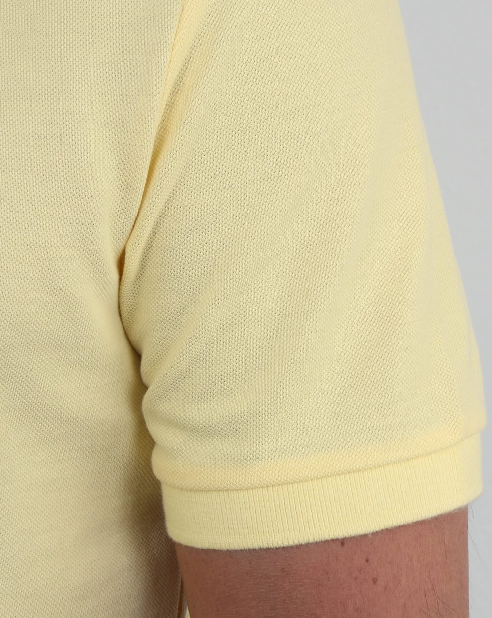 Lyle And Scott Polo Shirt Pale Yellow - Image 3