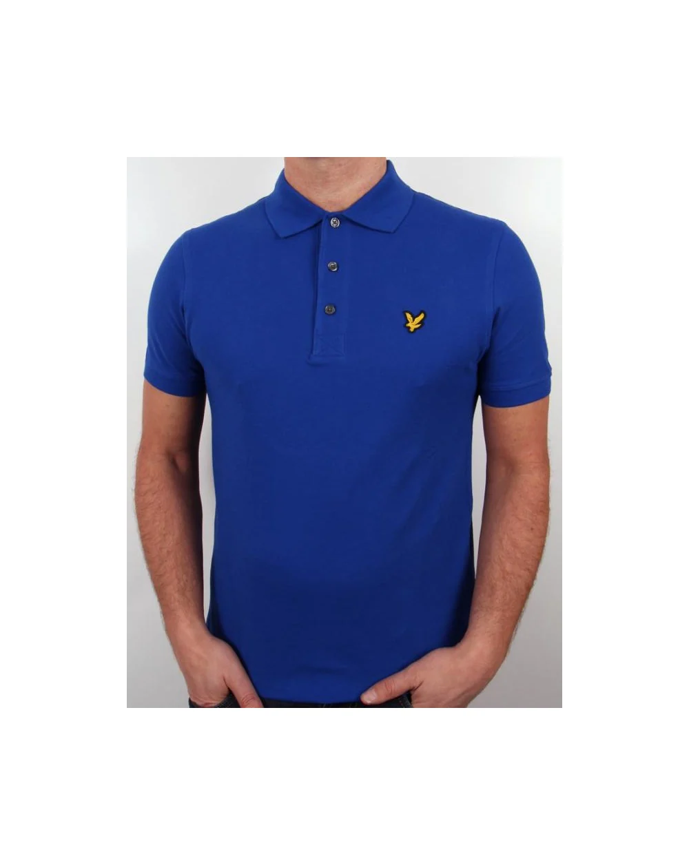 Lyle And Scott Polo Shirt S/s Royal Blue