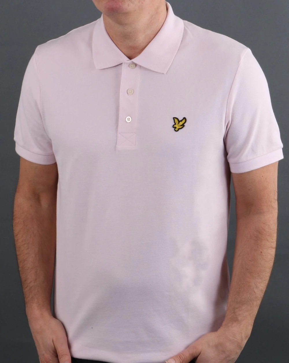 Lyle And Scott Polo Shirt Stonewash Pink