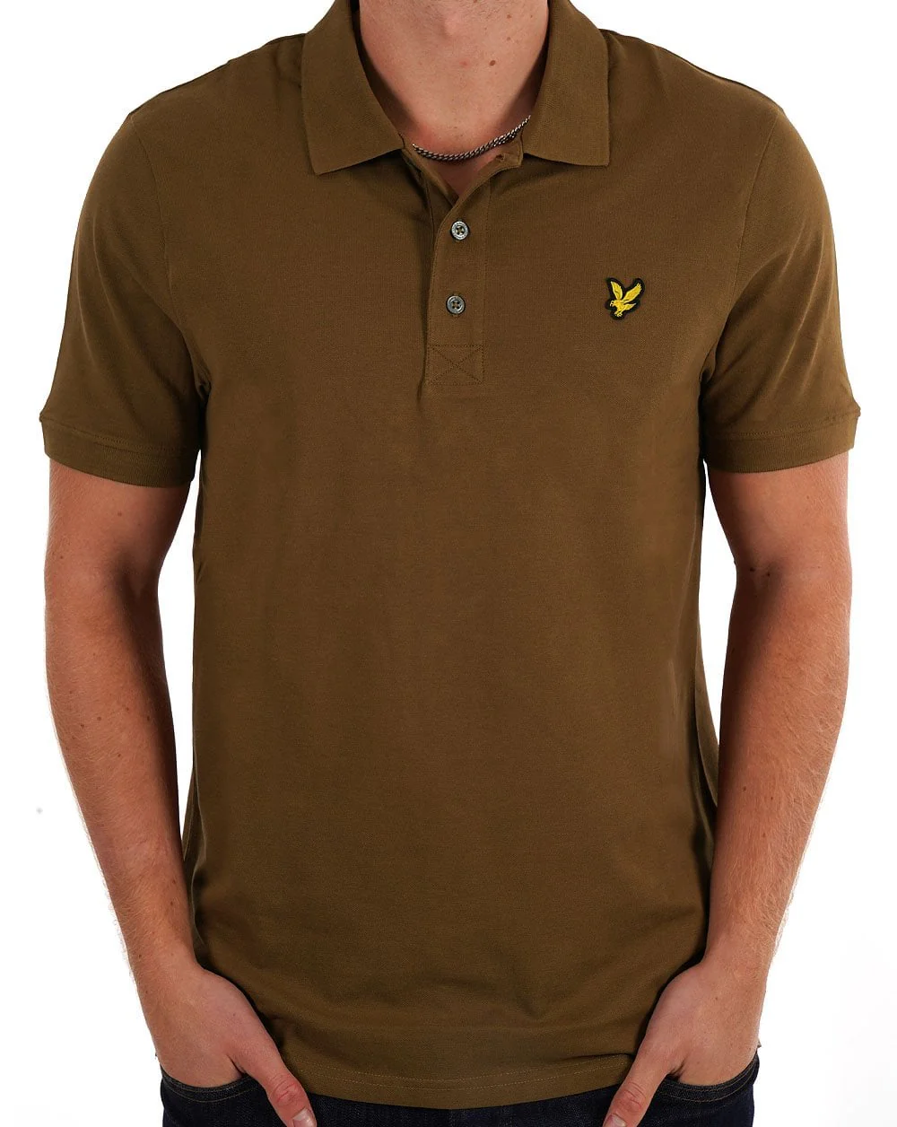 Lyle And Scott Polo Shirt Wild Nettle - Image 3