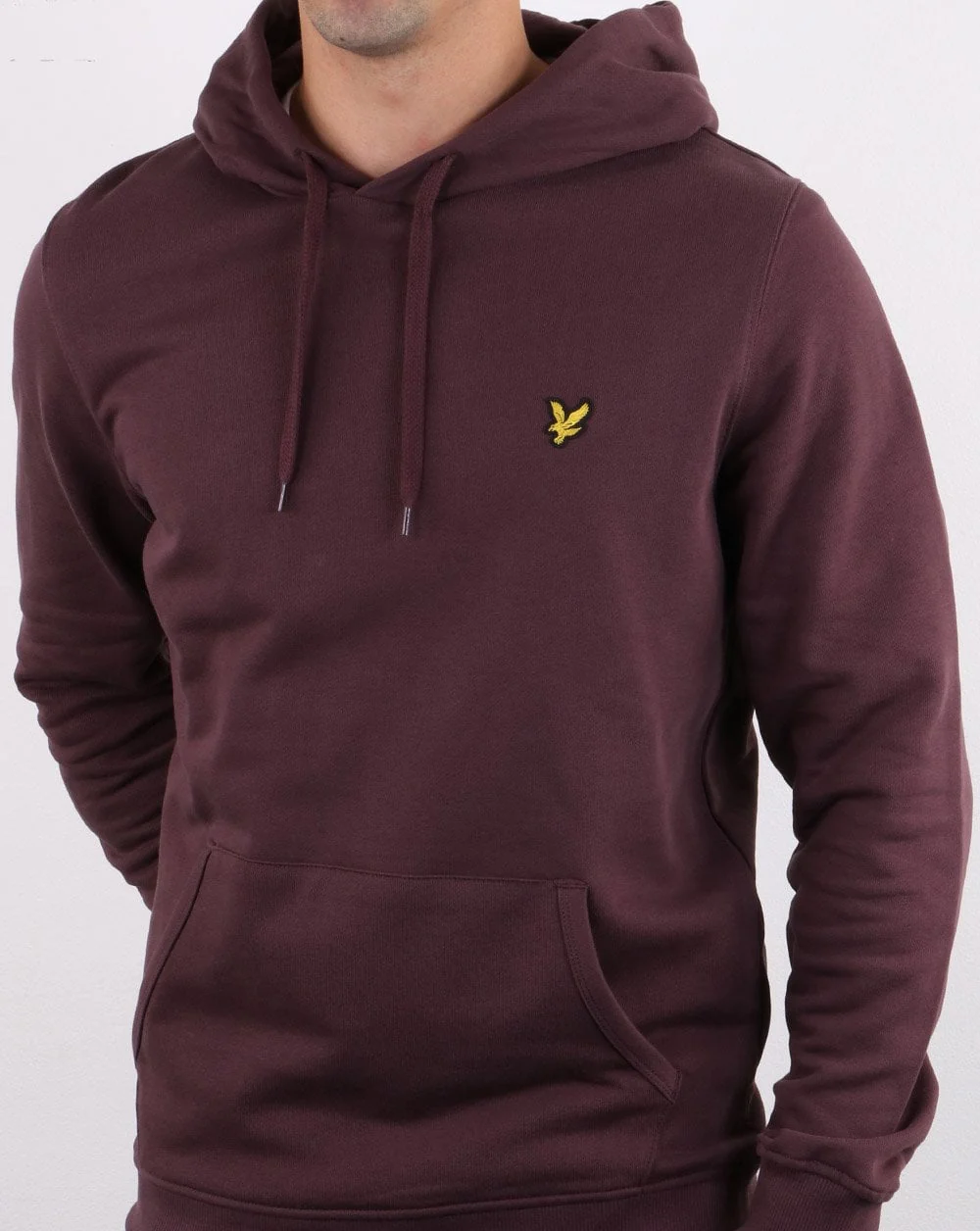 Lyle And Scott Pullover Hoodie Berry - Image 2