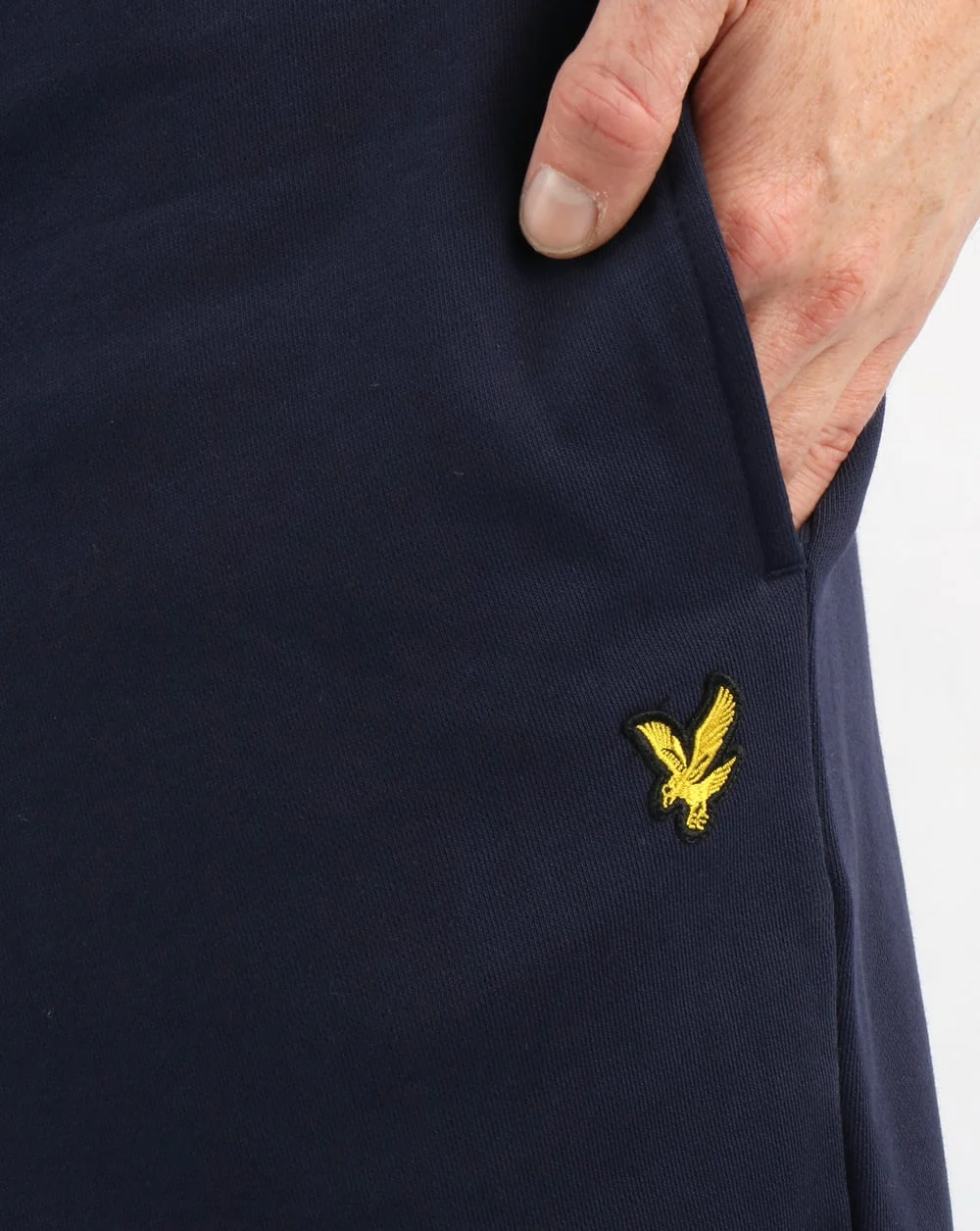 Lyle And Scott Slim Sweatpant Navy - Image 3