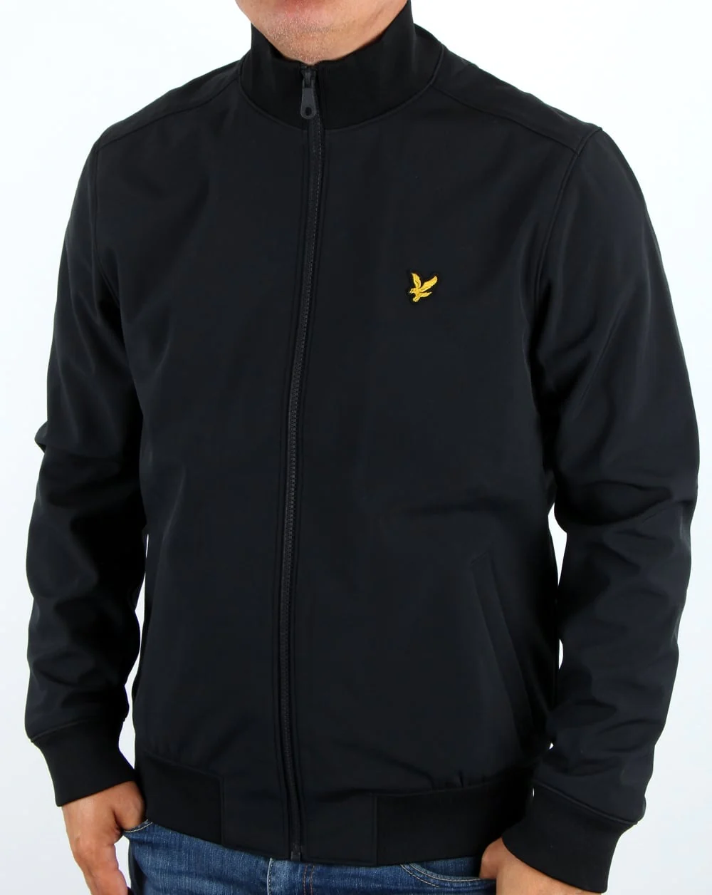 Lyle And Scott Soft Shell Jacket Black
