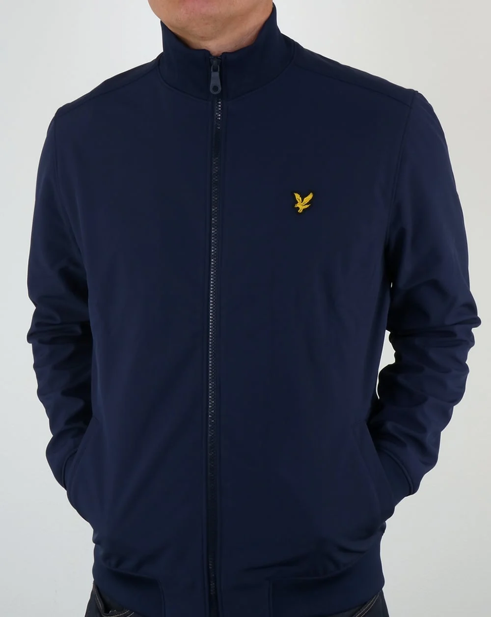 Lyle And Scott Soft Shell Jacket Navy