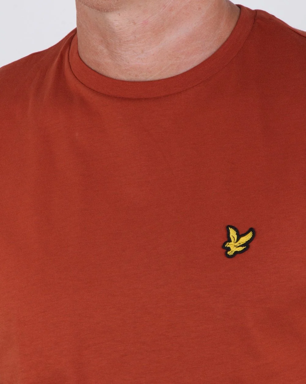 Lyle And Scott T-shirt Brown Spice - Image 2