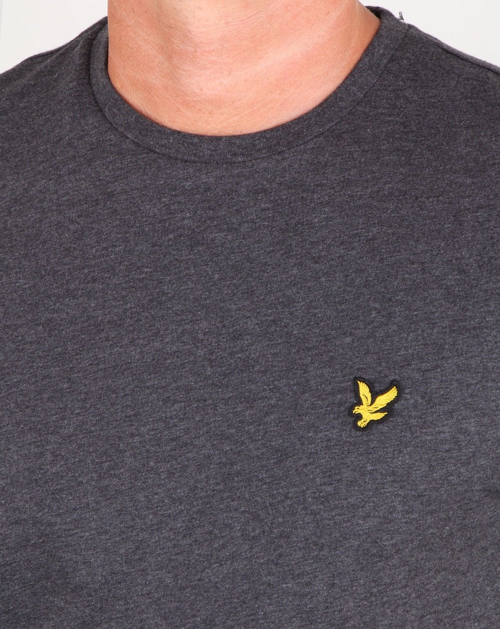 Lyle And Scott T-shirt Charcoal Marl - Image 2