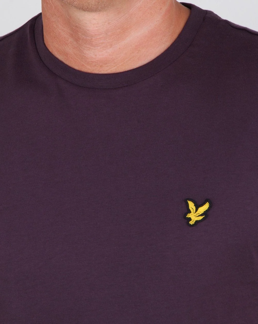 Lyle And Scott T-shirt Deep Plum - Image 2