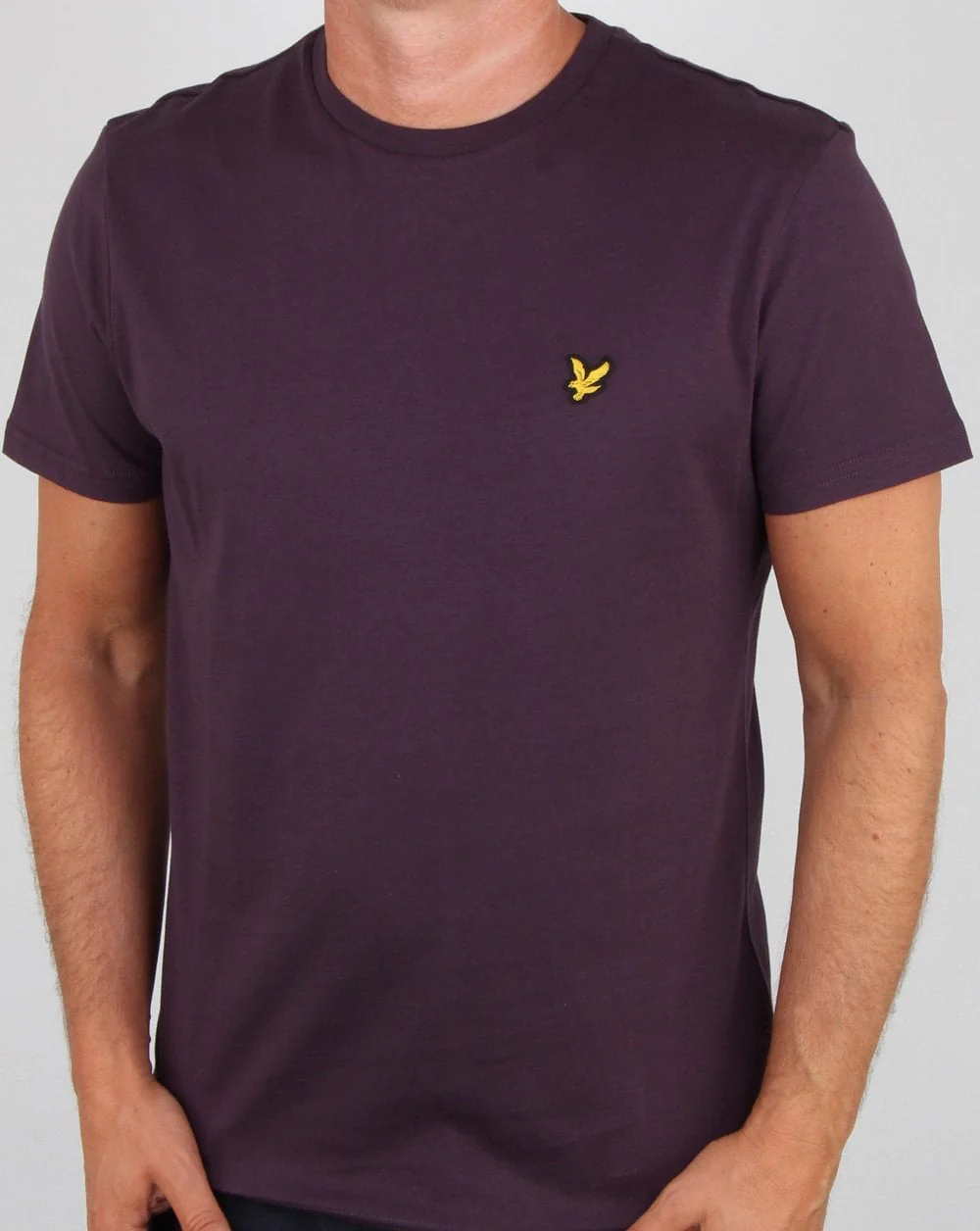Lyle And Scott T-shirt Deep Plum - Image 3
