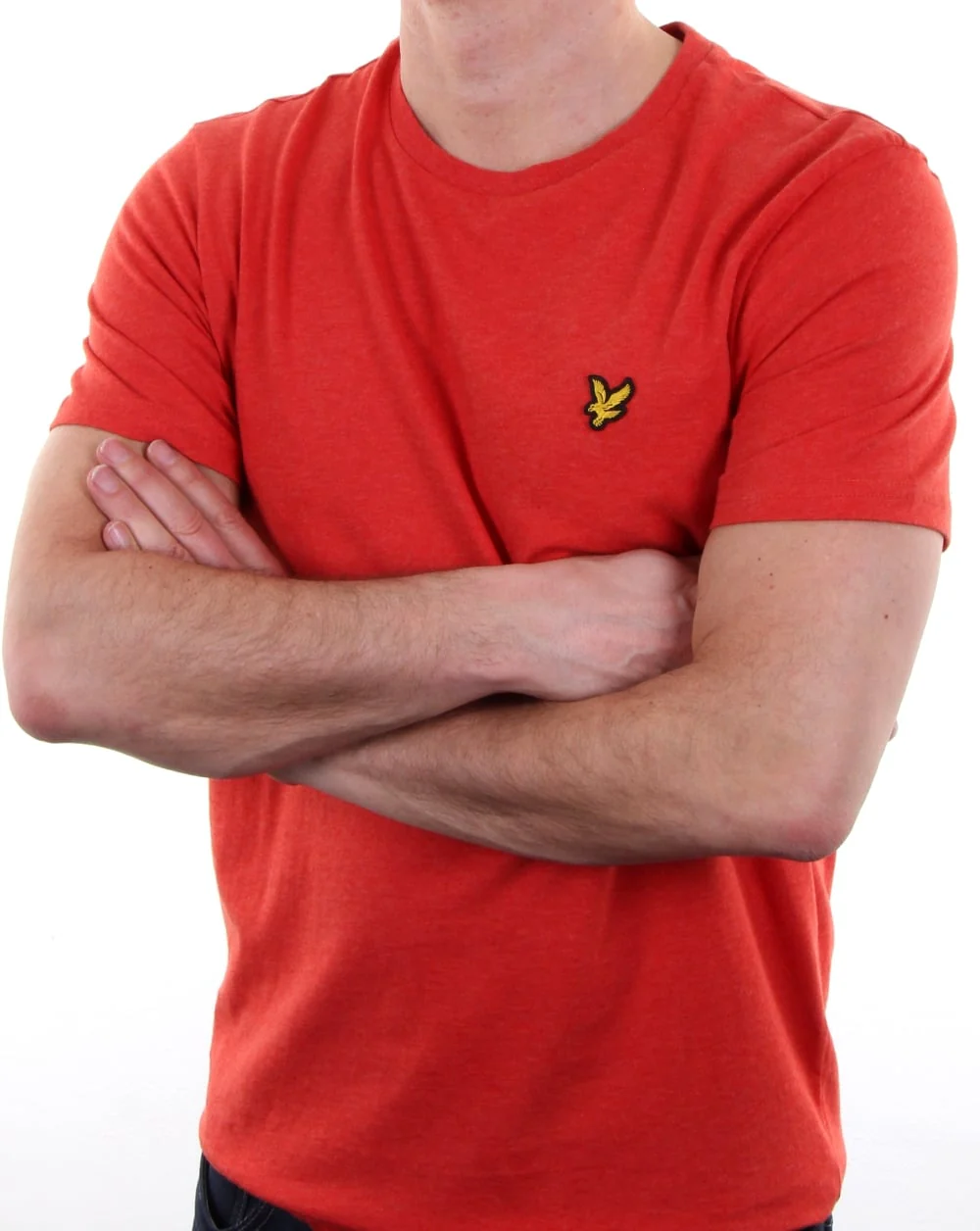 Lyle And Scott T-shirt Flame Red - Image 2
