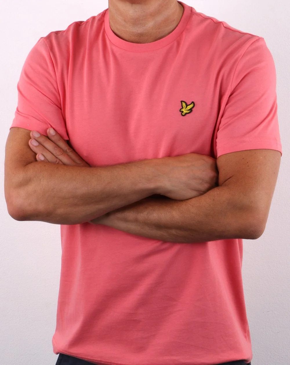 Lyle And Scott T-shirt Punchy Pink - Image 3