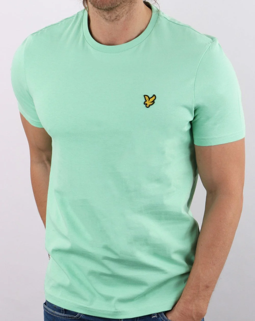 Lyle And Scott T-shirt Sea Mint - Image 2