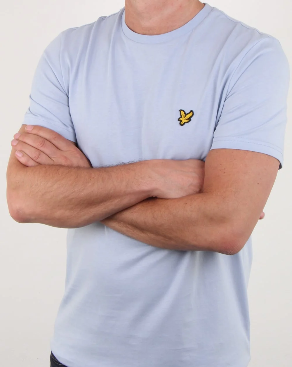 Lyle And Scott T-shirt Stonewash Blue - Image 3