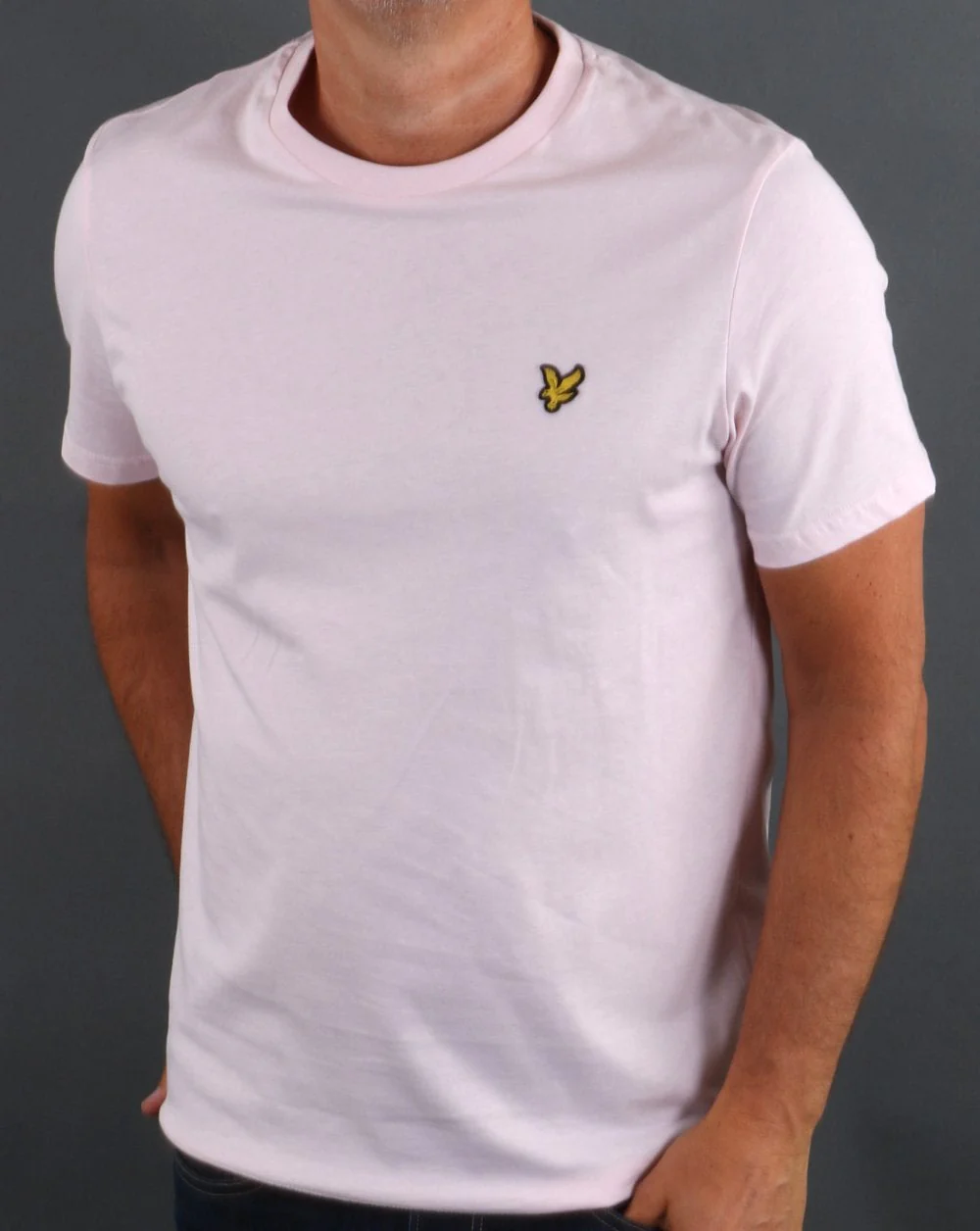 Lyle And Scott T-shirt Stonewash Pink - Image 2