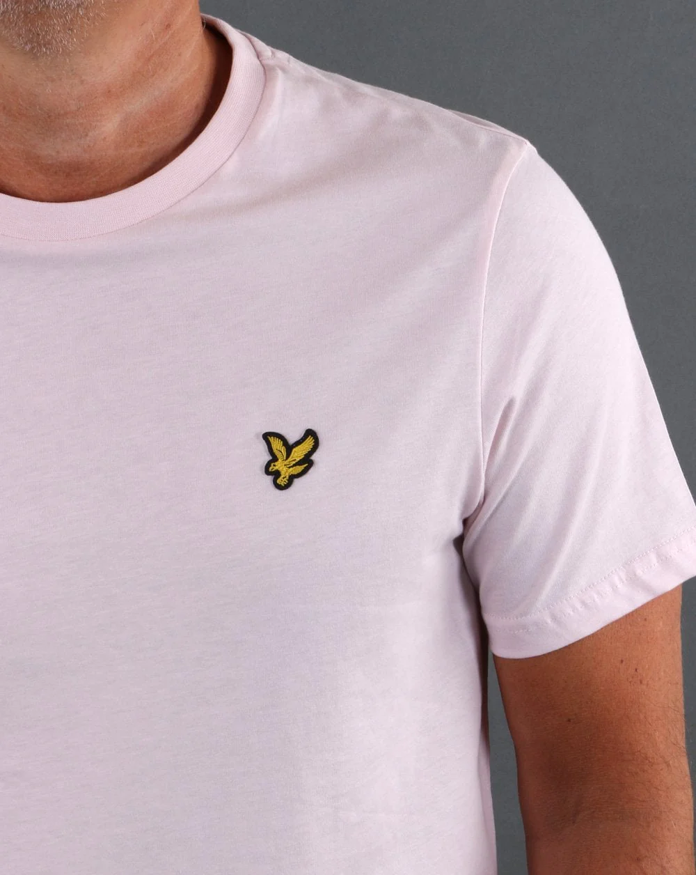 Lyle And Scott T-shirt Stonewash Pink - Image 3