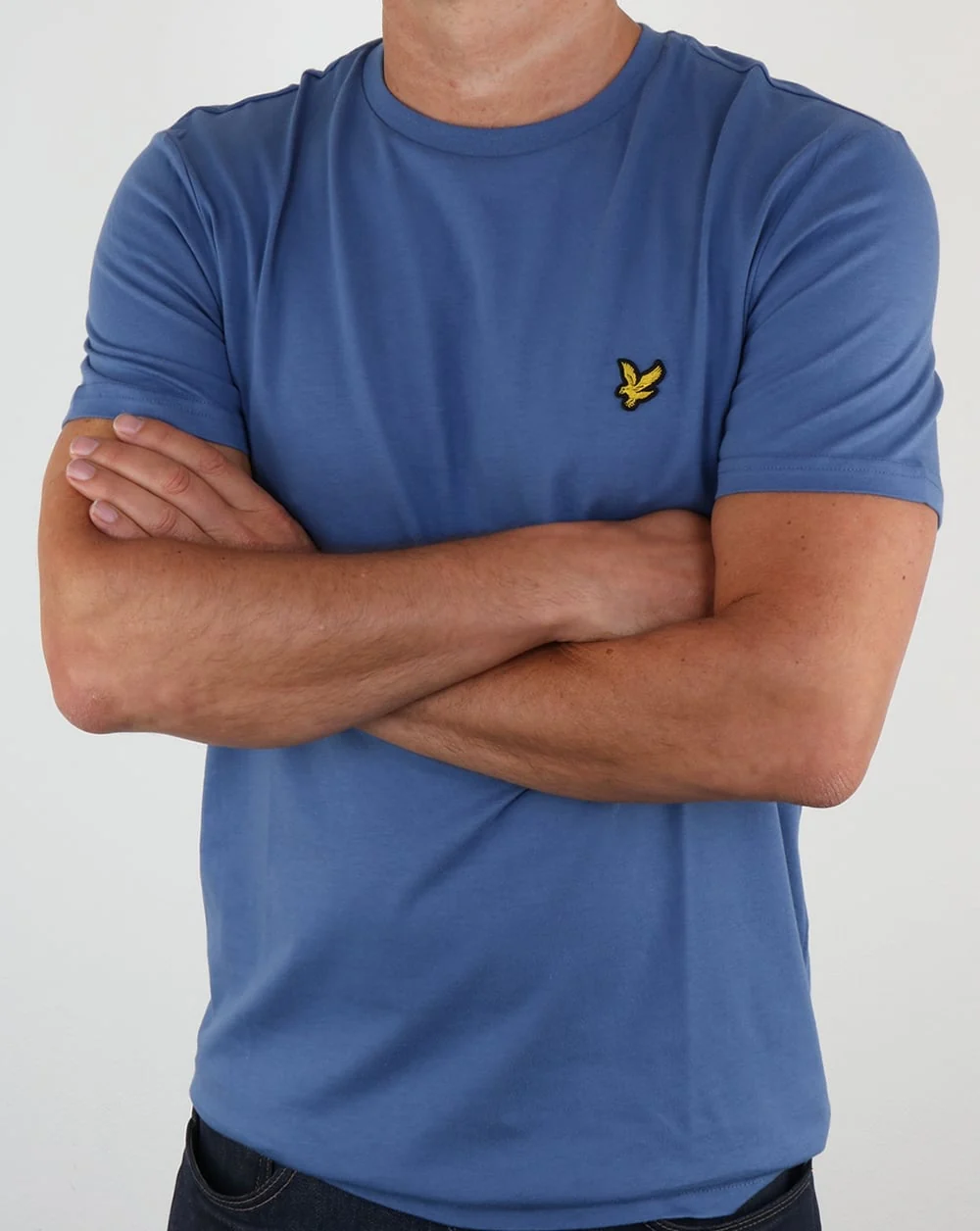 Lyle And Scott T-shirt Storm Blue - Image 3