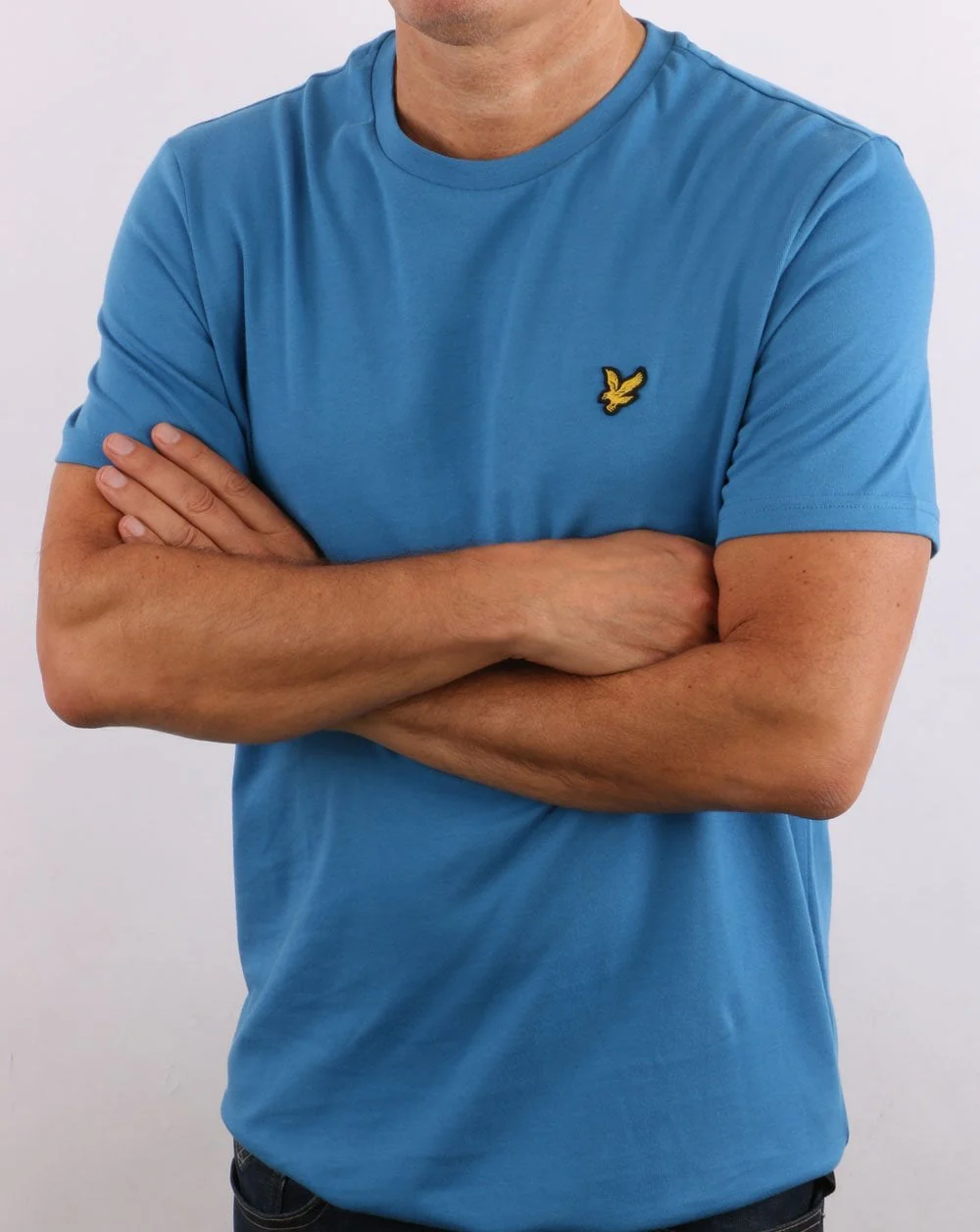 Lyle And Scott T-shirt Yale Blue - Image 3