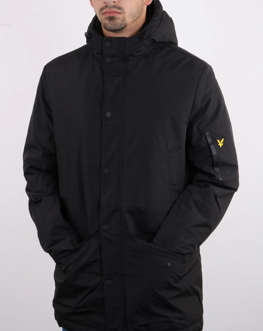Lyle And Scott Technical Parka True Black