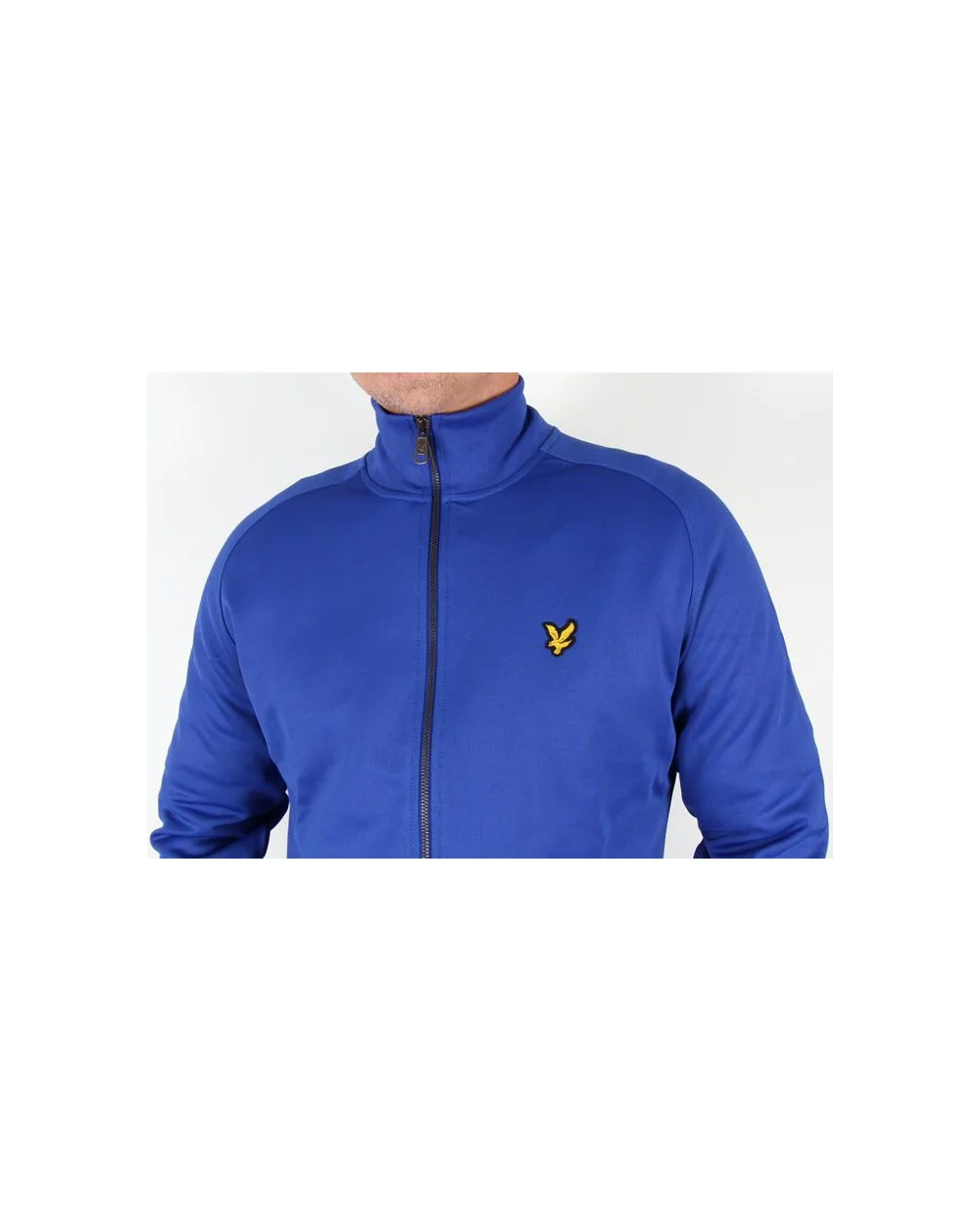 Lyle And Scott Track Jacket Duke Blue - Image 3