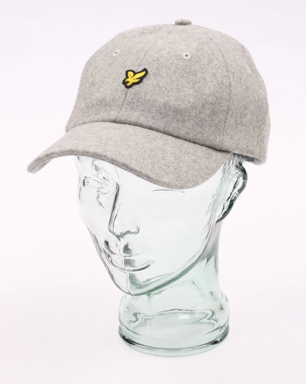 Lyle And Scott Woollen Cap Light Grey Marl