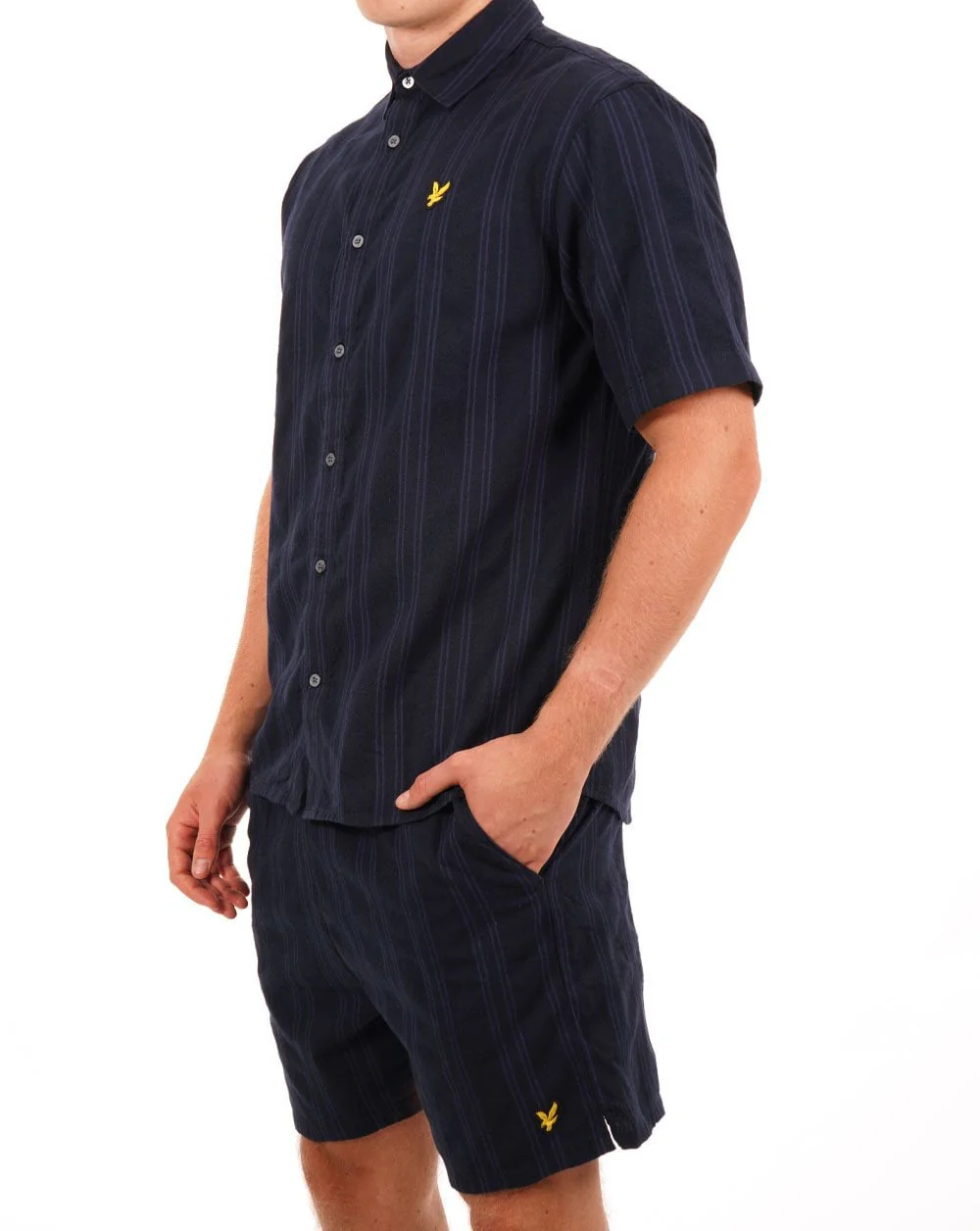 Lyle & Scott Barre Short Dark Navy - Image 3
