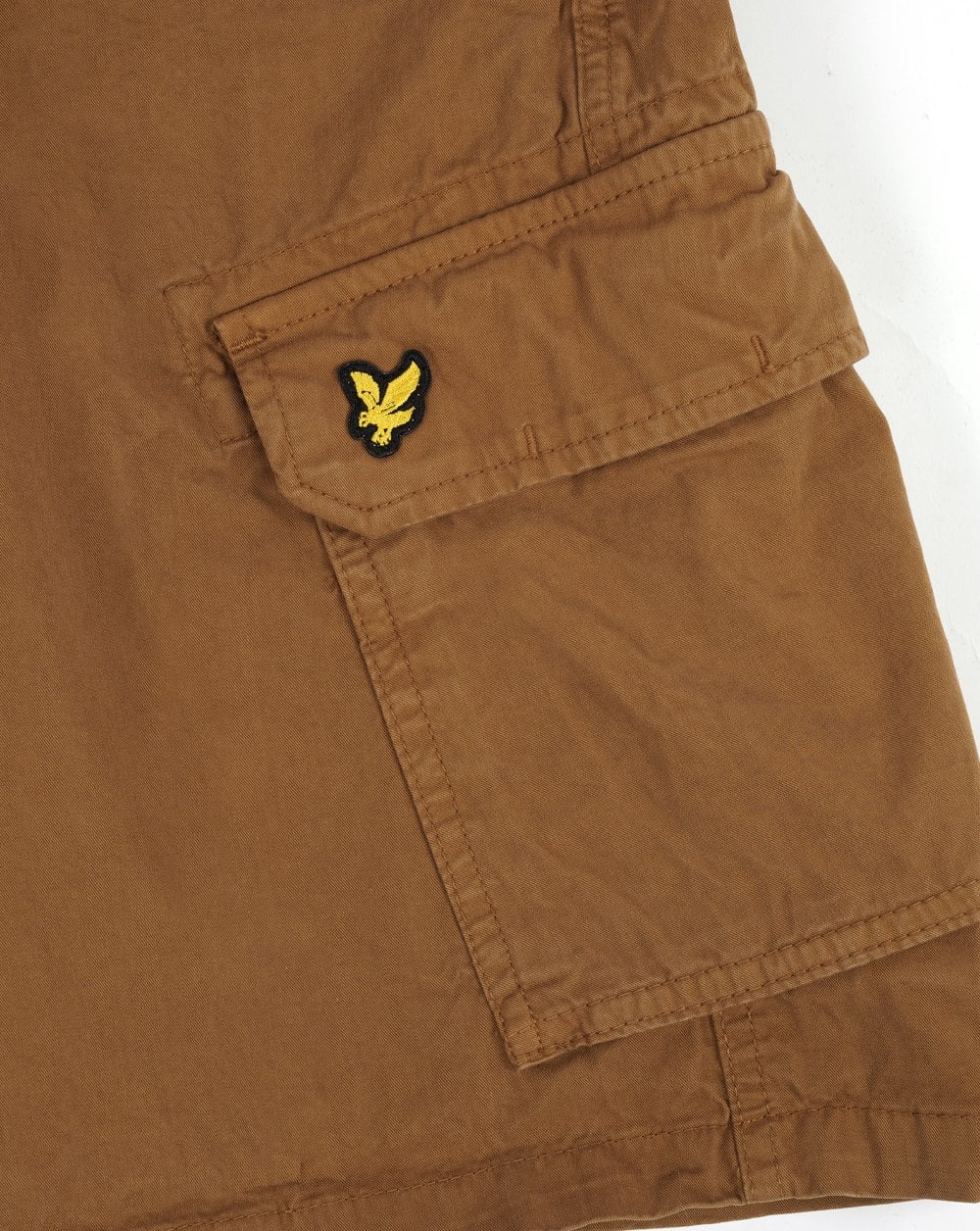 Lyle & Scott Cargo Short Dark Tan - Image 2