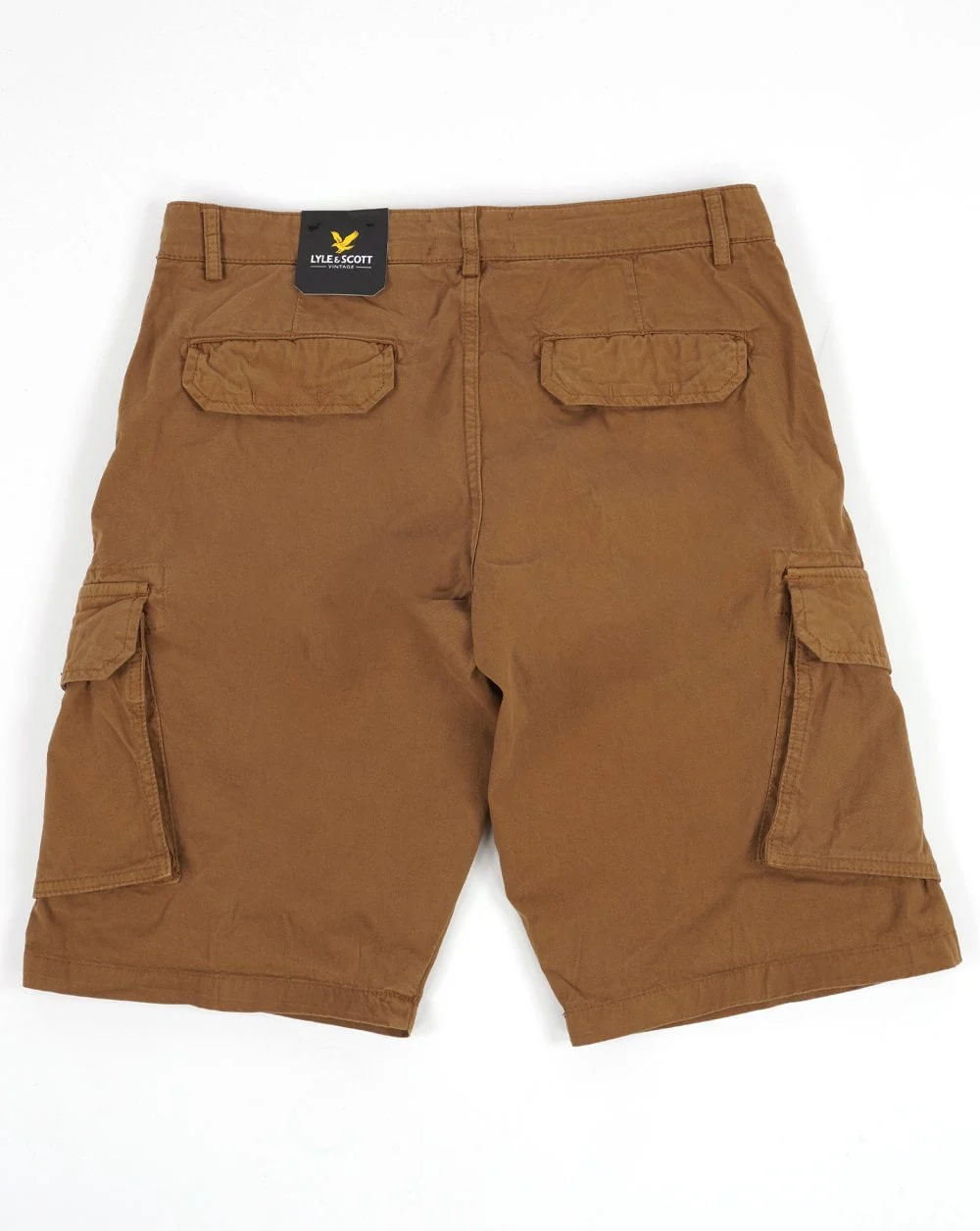 Lyle & Scott Cargo Short Dark Tan - Image 4