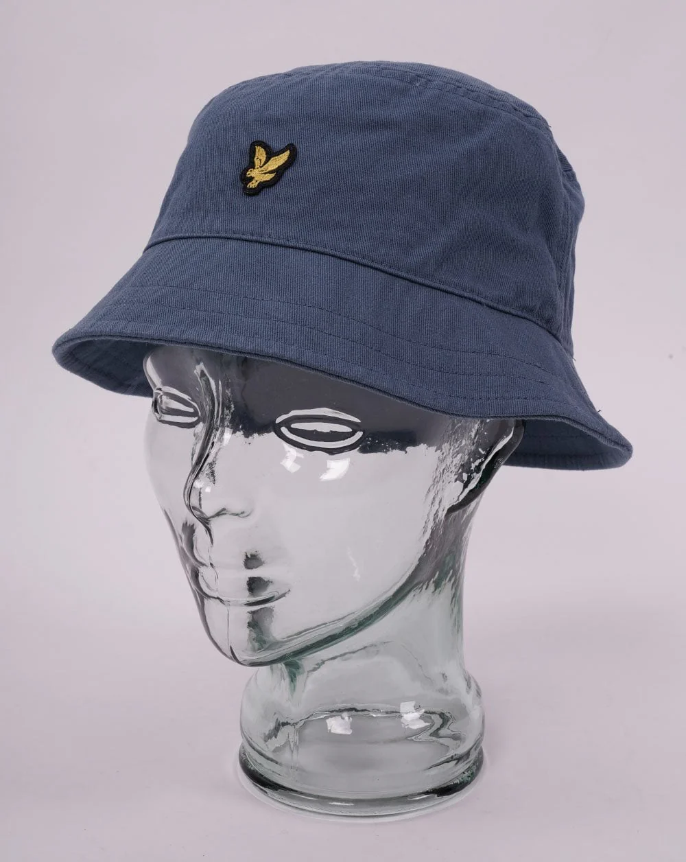 Lyle & Scott Cotton Twill Bucket Hat Skipton Blue