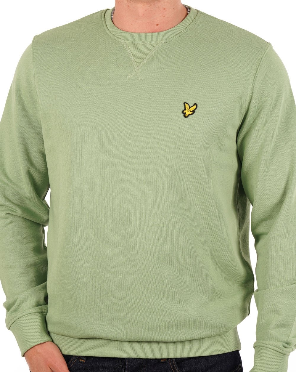 Lyle & Scott Crew Neck Sweatshirt Green
