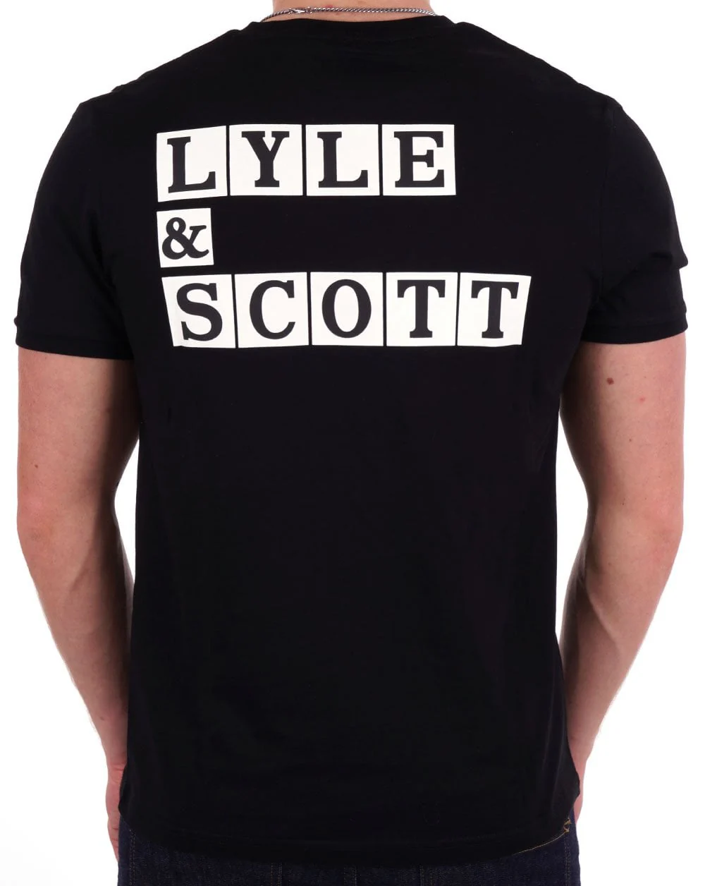 Lyle & Scott Heritage T-shirt Black - Image 3