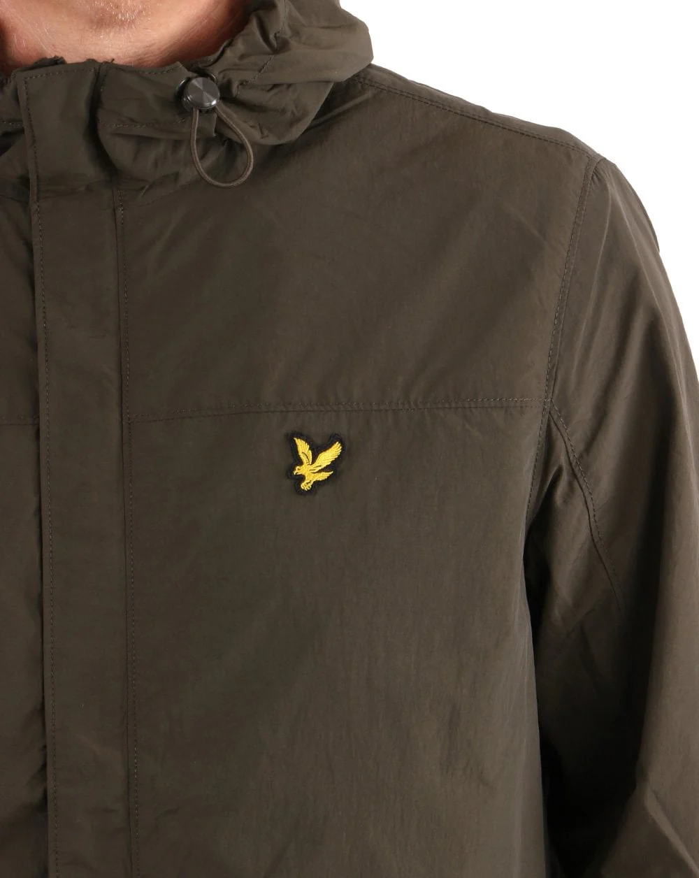 Lyle & Scott Hooded Pocket Jacket Olive - Image 2
