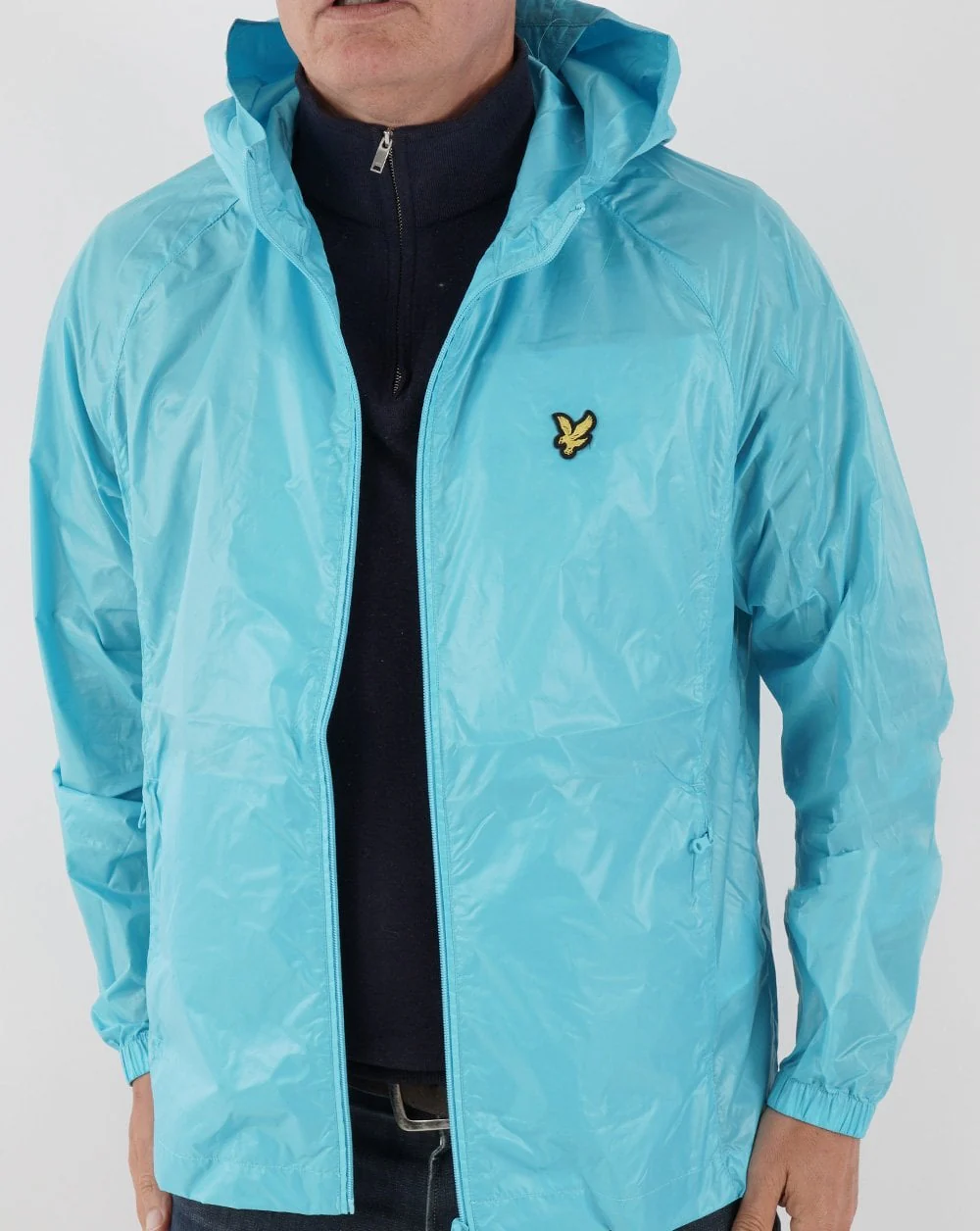 Lyle & Scott Lightweight Jacket Blue - Image 2