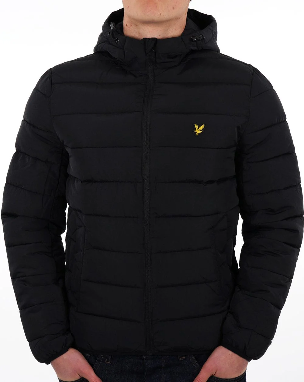 Lyle & Scott Lightweight Puffer Jacket Black