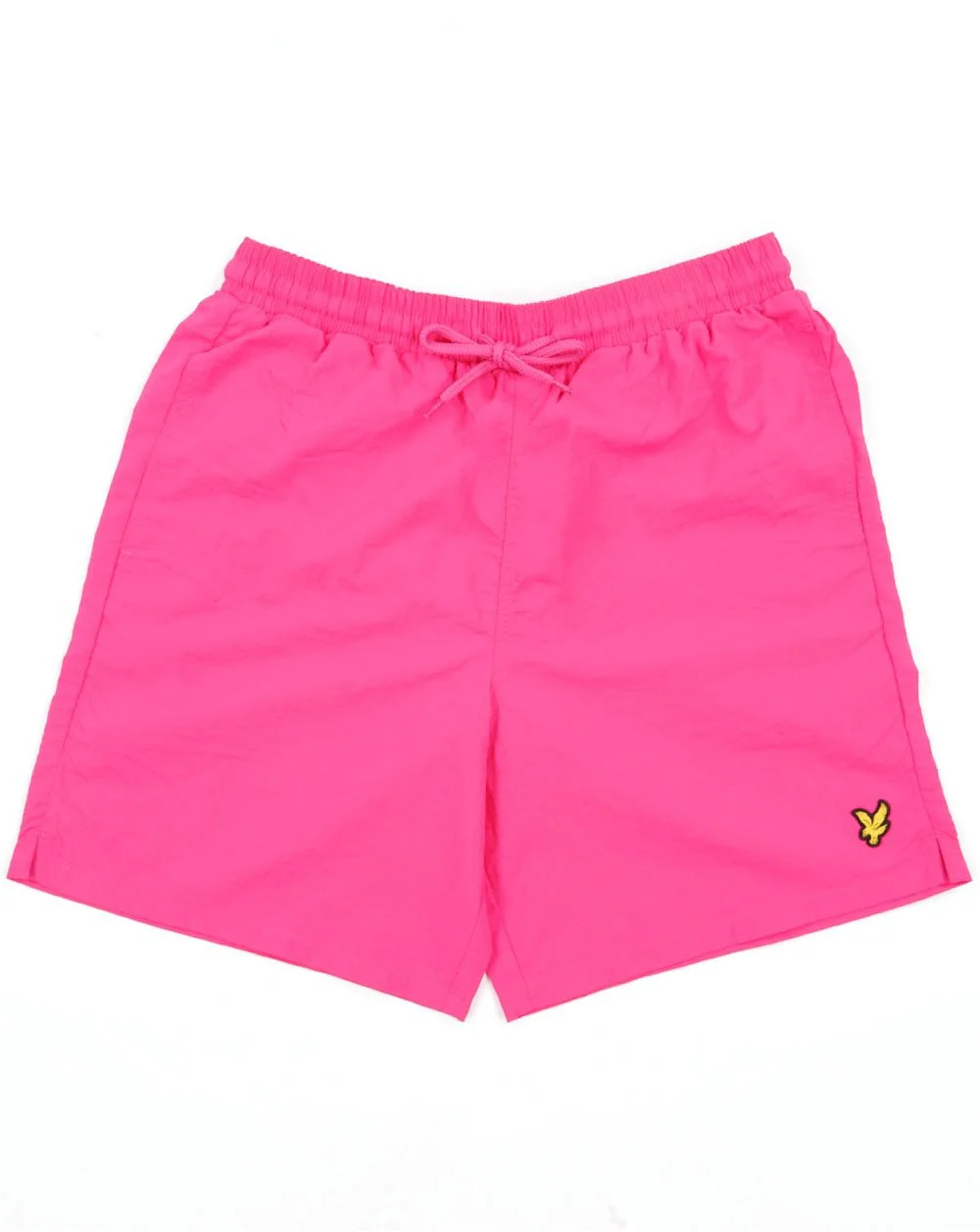 Lyle & Scott Logo Swim Short Pink Scorch