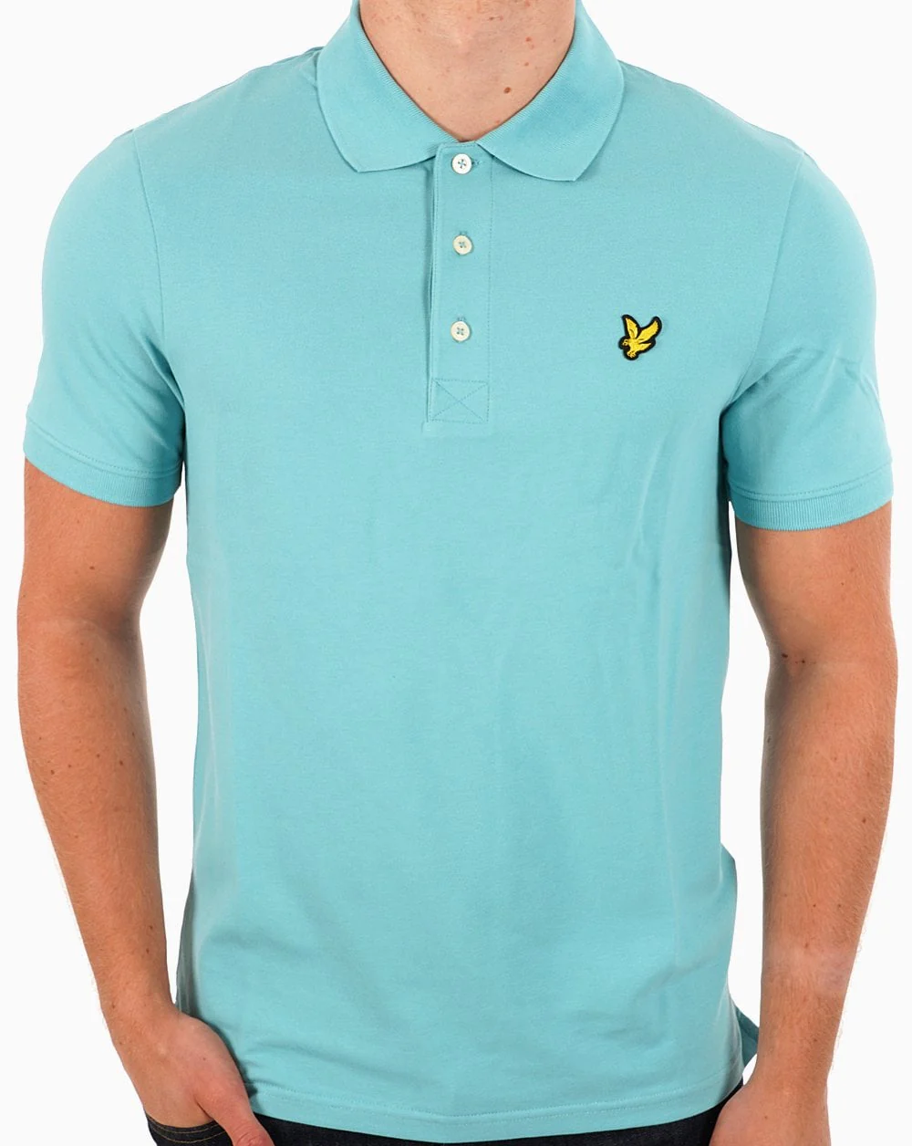 Lyle & Scott Polo Shirt Alpine Sky - Image 3