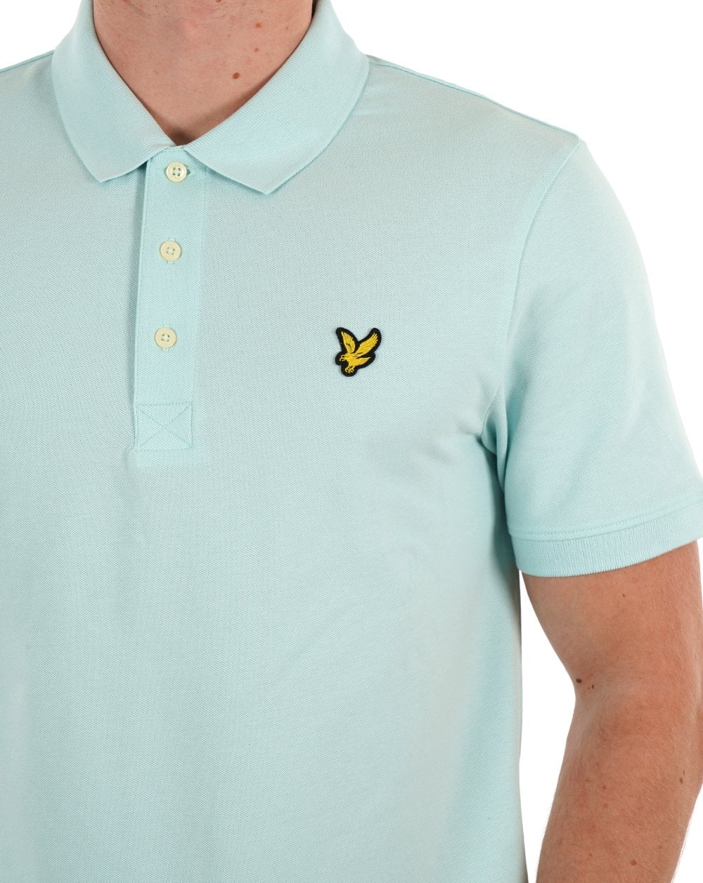 Lyle & Scott Polo Shirt Clear Sky - Image 2