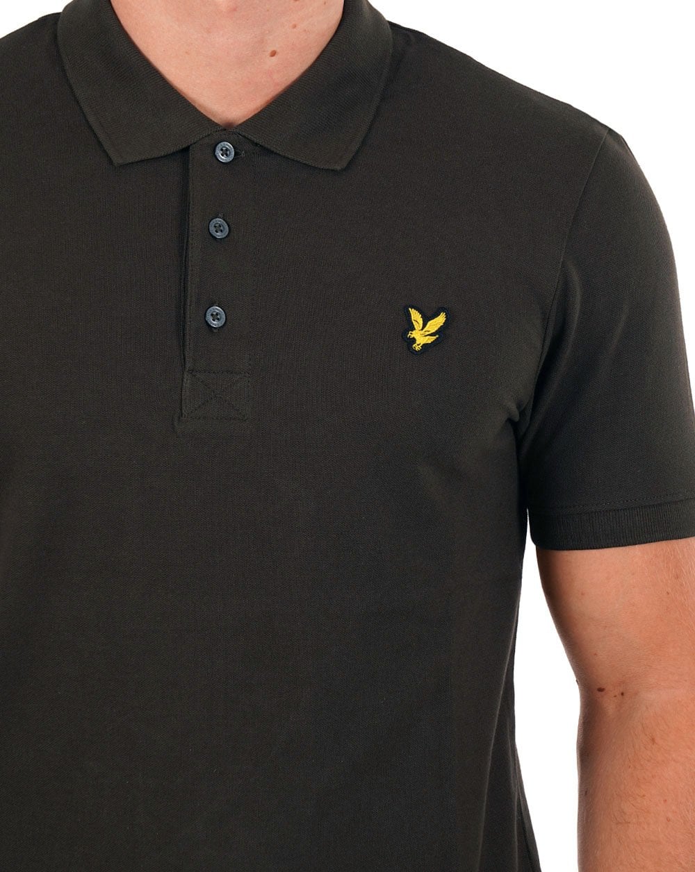 Lyle & Scott Polo Shirt Gunmetal - Image 2
