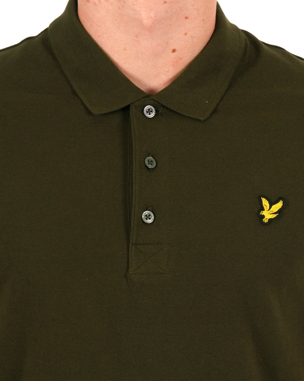 Lyle & Scott Polo Shirt Olive - Image 2