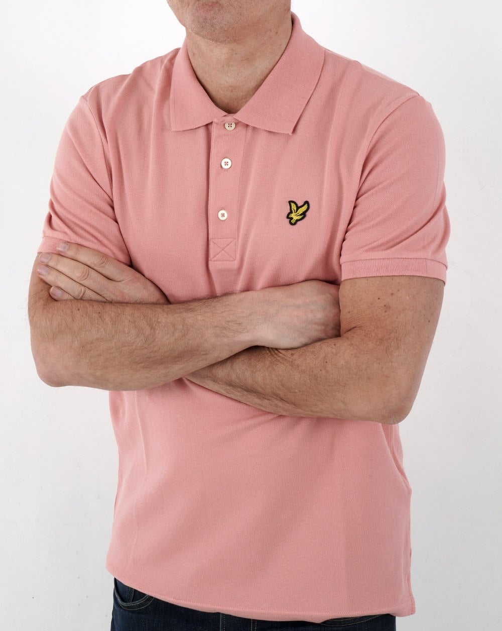 Lyle & Scott Polo Shirt Rose - Image 3
