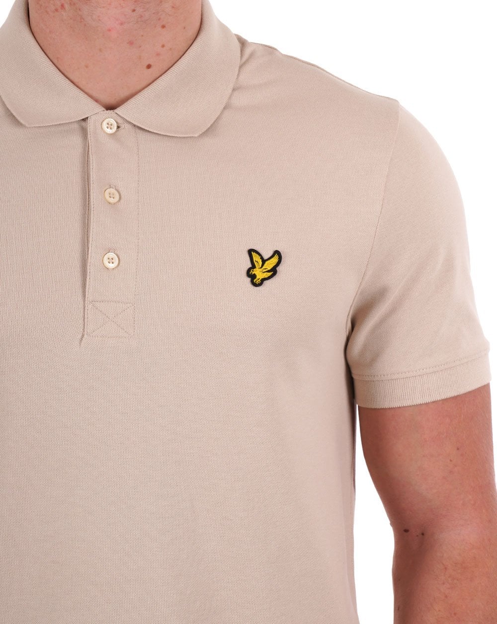 Lyle & Scott Polo Shirt Sand - Image 2