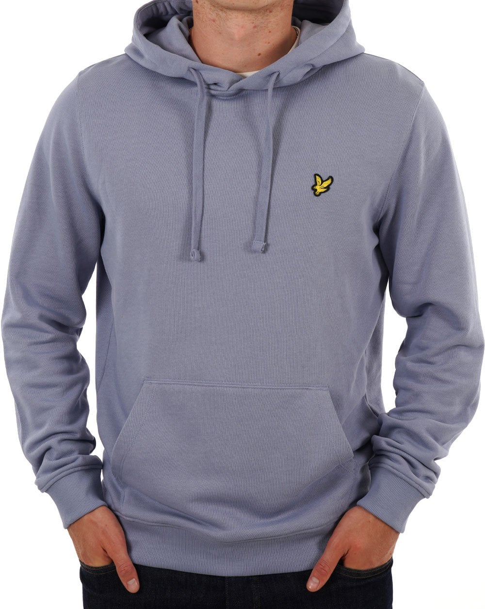 Lyle & Scott Pullover Hoodie Crafted Blue