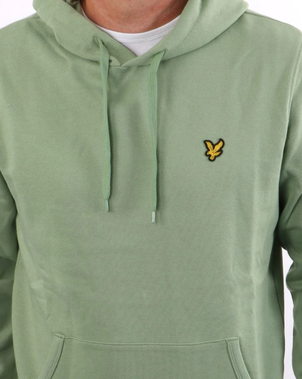 Lyle & Scott Pullover Hoodie Fern Green - Image 2