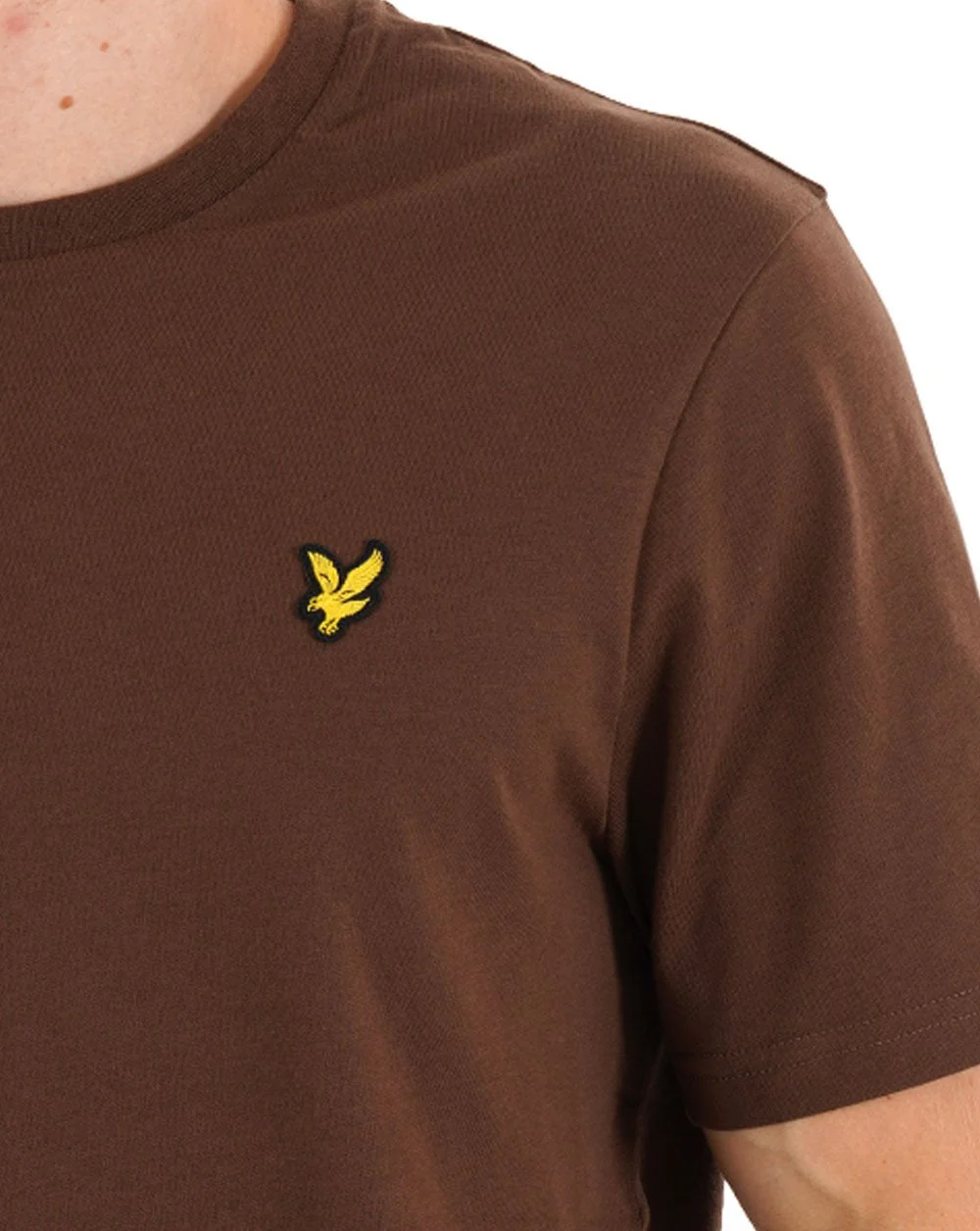 Lyle & Scott T Shirt Bottle Brown - Image 2