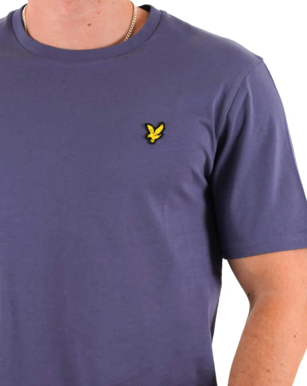 Lyle & Scott T Shirt Cool Indigo - Image 2