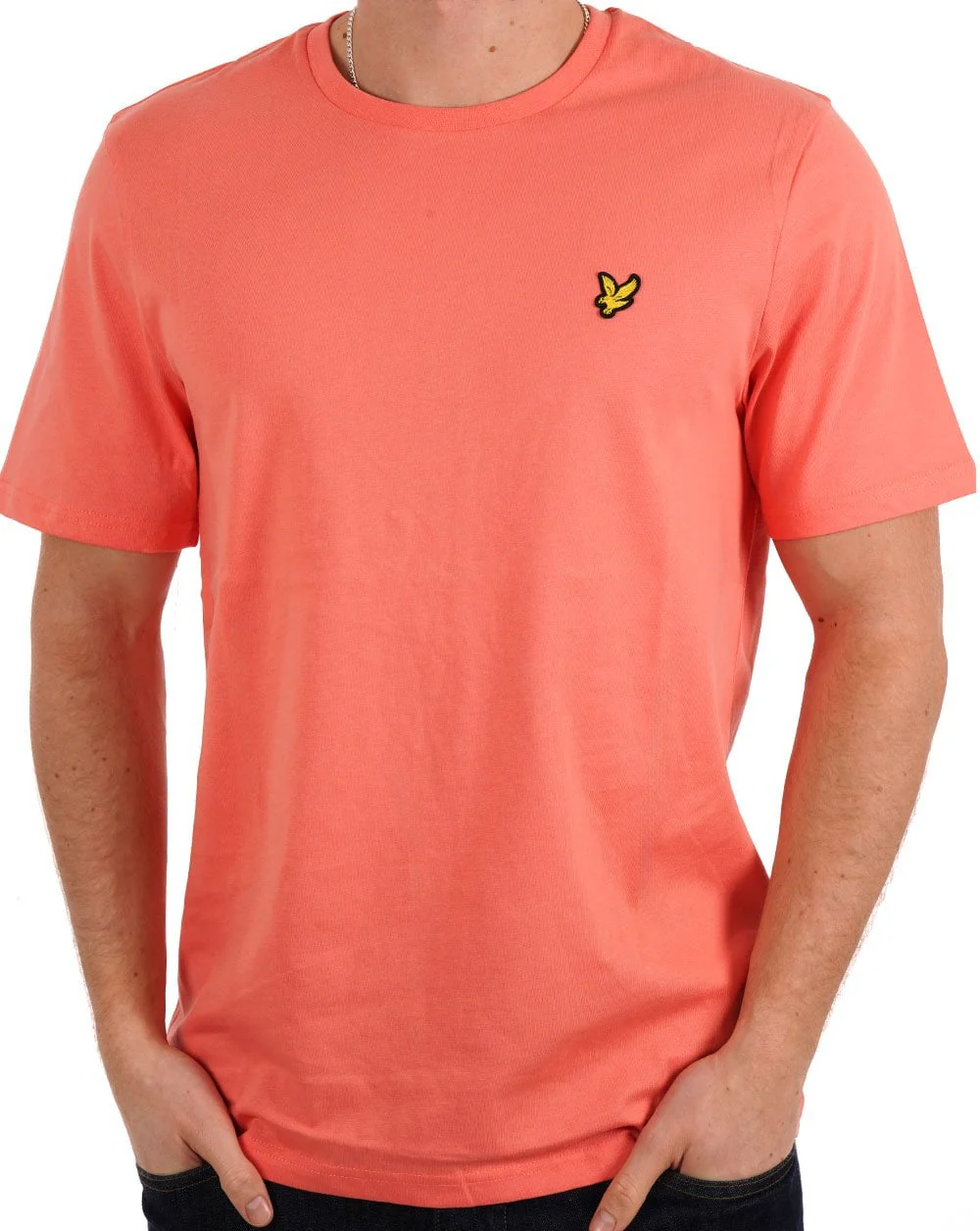Lyle & Scott T Shirt Coral