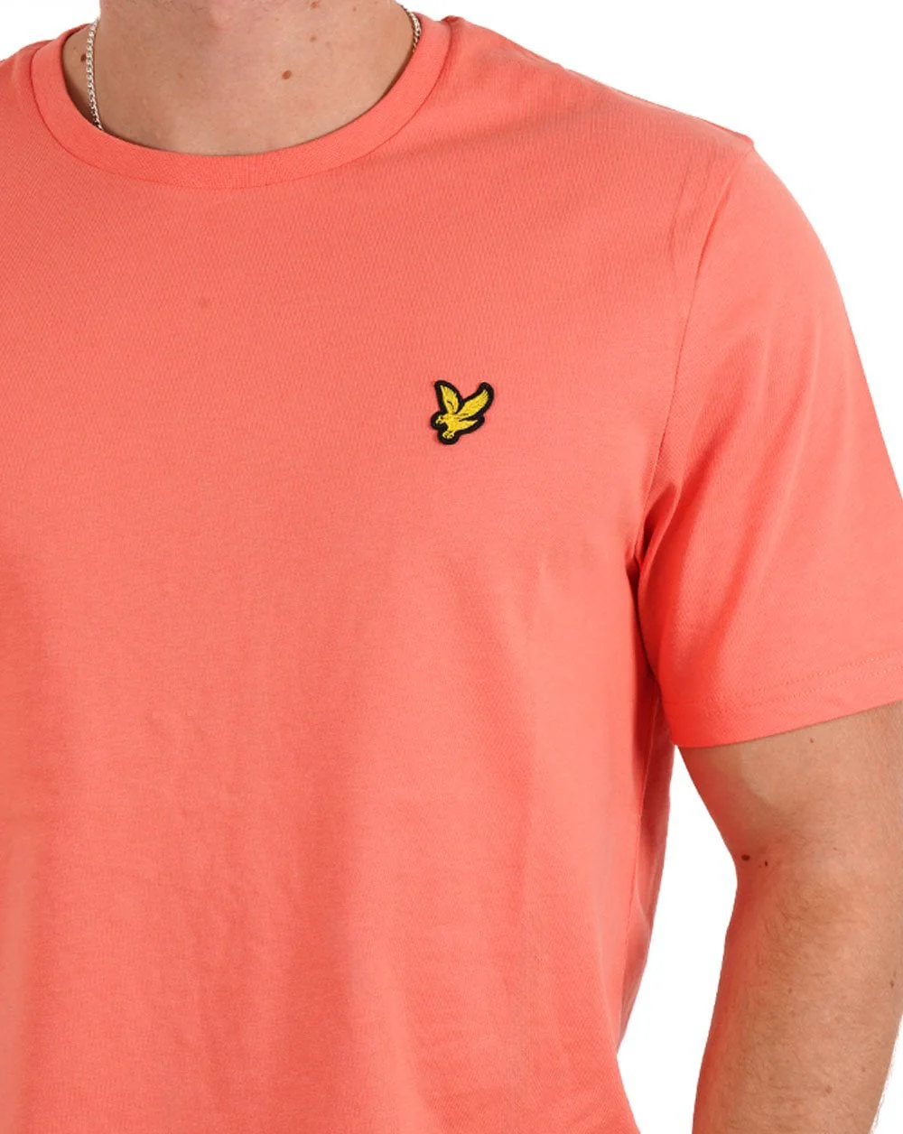 Lyle & Scott T Shirt Coral - Image 2