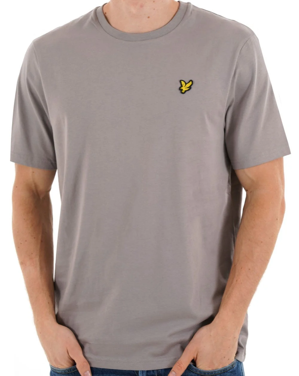 Lyle & Scott T Shirt Gull Grey